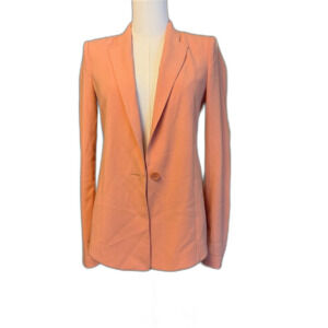 BCBG MAX AZRIA PEACH long sleeve blazer XXS